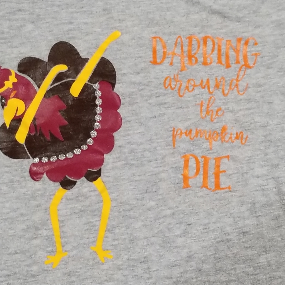 Dabbing around the pumpkin pie t-shirt